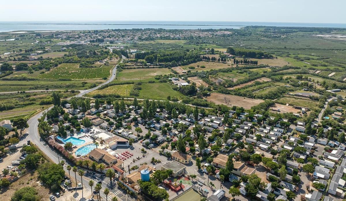 Mobilhome Au Camping Les Salins De La Gardiole Ex Camping Europe Vic-la-Gardiole Dış mekan fotoğraf